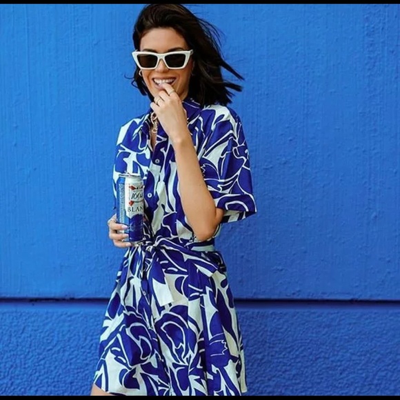 Zara | Dresses | Zara Print Floral 
